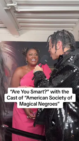I had the opportunity to see if the cast of “The American Society of Magical Negroes” was SMART! and they did not disappoint😂 “The American Society of Magical Negroes” is in theaters nationwide now! Don’t miss it! #FocusFeaturesPartner #TheAmericanSocietyofMagicalNegroes #Movies @focusfeatures 