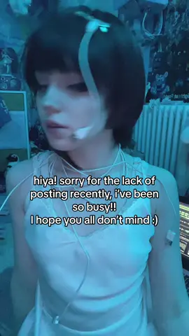 fun stuff happening next week tho!!! #LAINIWAKURA | #lain #laincosplay #lainiwakuracosplay #iwakuralain #serialexperimentslain #serialexperimentslaincosplay #cyber #cybercore #cosplay #cosplayer #hethey #fyp #fypシ #foryou #lgbtq #blue #90s #90sanime 