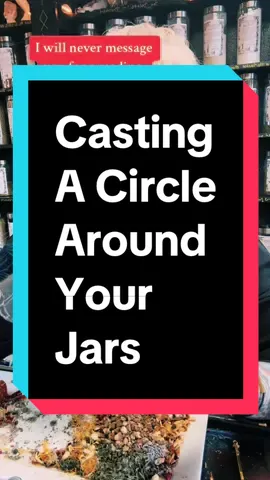 #fyp #howto #cast a #circle #around #any #jar  #witchtok #witchy #witchtokspells #thebluebodhi 