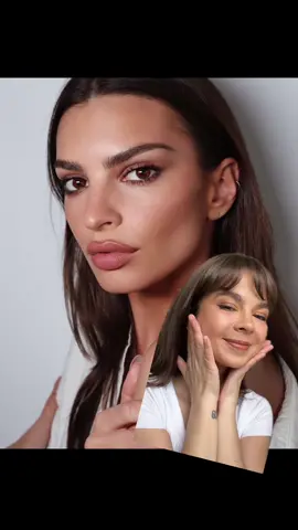 Trying to recreate Emrata’s signature look 👀🫶🏼🤎 #fyp #emrata #makeuptutorial #greenscreen  