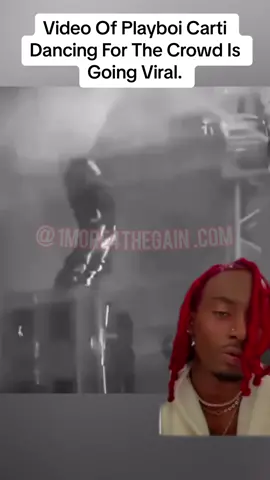 Video Of #PlayboiCarti Dancing For The Crowd Is Going Viral. 