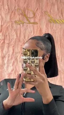 period purrrrr #bluntcutponytail #ponytailhairstyle #blackgirlponytails #blackgirlhairstyles #blackgirlhair #blackgirlhairtok 