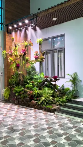 Góc tiểu cảnh nhiệt đới với dòng suối nhỏ 🥰 #canhquansanvuon #tieucanh #thiennhien #avocado 