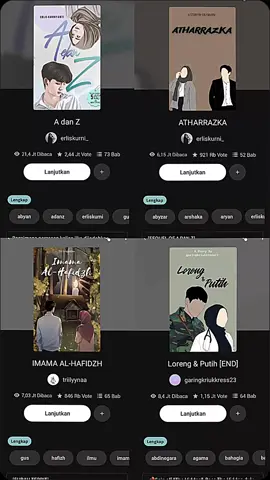 4 cerita yg bikin gamon+nyesek💔 #duniaoren🧡 #fiksi #wattpad #adanz #atharrazka #lorengdanputih #imamaalhafidzh #wattpadislami #storywattpad 