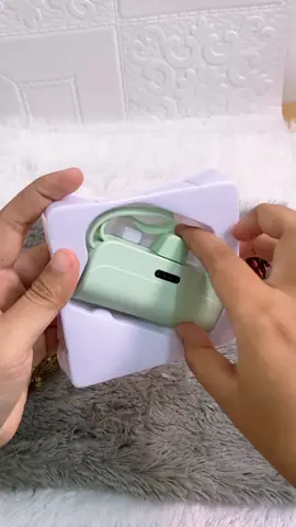 Powerbank Mini anti ribet bisa dibawa kemanapun kapasitas 5000mAh 2in1 Lightning TypeC 🔥🔥🛒👇👇 #minipowerbank  #powerbankmini5000mah  #minipowerbank5000mah 