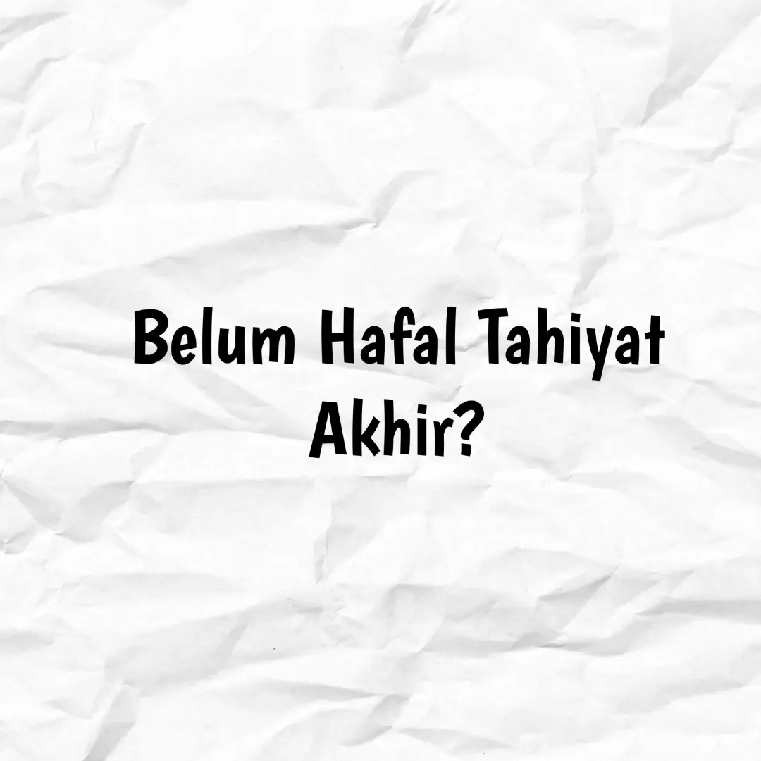 Jangan Lupa Hafal Synk Yah #sholat5waktu #idulfitri #sholawat #ramadhan #doa 