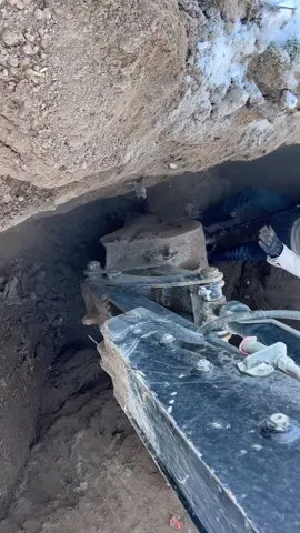 The moment of finding a million dollar steel safe