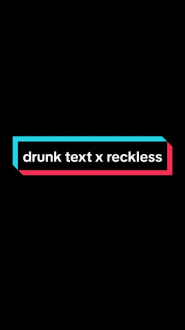 drunk text + reckless=sakittt;)  #xyzbca #fyp #lyrics #galaubrutal #drunktext #reckless 
