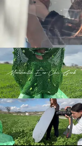 Marchantia Eco-chic Garb 💚 #ecofashion #sustainablefashion #sustainablestyle #recycledfashion #plasticbagdress #upcycledfashion #plantinspiredfashion #ecofriendlydesign #environmentalstyle 