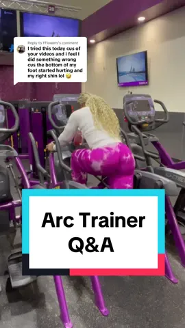 Replying to @FFlowers Planet Fitness Equipment (Arc Trainer) 🥰 #planetfitness #arctrainer #elliptical #cardioworkout #cardio #strengthtraining #strengthandconditioning 