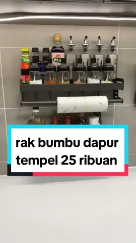 Rak bumbu dapur tempel dinding 25 ribu #rakbumbudapur #rakgantung #rakbumbuserbaguna 
