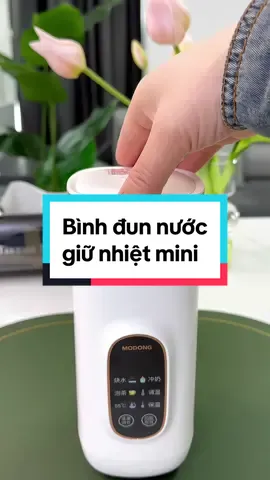 Bình đun nước siêu tốc giữ nhiệt mini #xuhuong2024 #giadungtienich #giadungthongminh #dodunggiadinh96 #binhgiunhietdunnuocmodong 