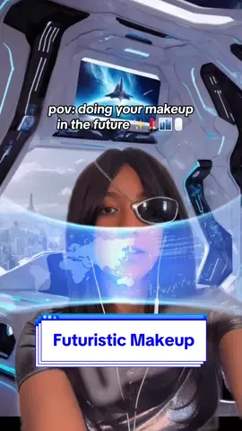 ASMR doing your makeup in the future ✨💄🖱️🏙️🕶️ #asmr #asmrmakeup #doingyourmakeup #futuristic #nostalgia #asmrvideo #satisfying #foley #layeredsounds #asmrpov #pov #roleplay #fyp #foryou #foryoupage 