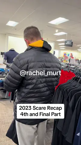 4th and final part of my 2023 Scare Recap! Please excuse my watermark- my videos have been getting stolen 😭 #scare #scarecam #husband #2023 #recap 