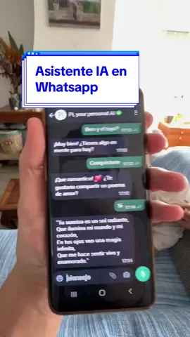 Quédate hasta el final para saber como tener un asistente IA en Whatsapp (Pi.ia) - ¿Se entará su novia? #Pi #IA #Whatsapp #ChatGPT #parati 