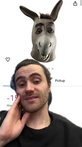 Donkey mask reviews #comedy #amazonreviews #shrek #donkey 