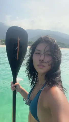 um com mais sol, o mar tava lindo 