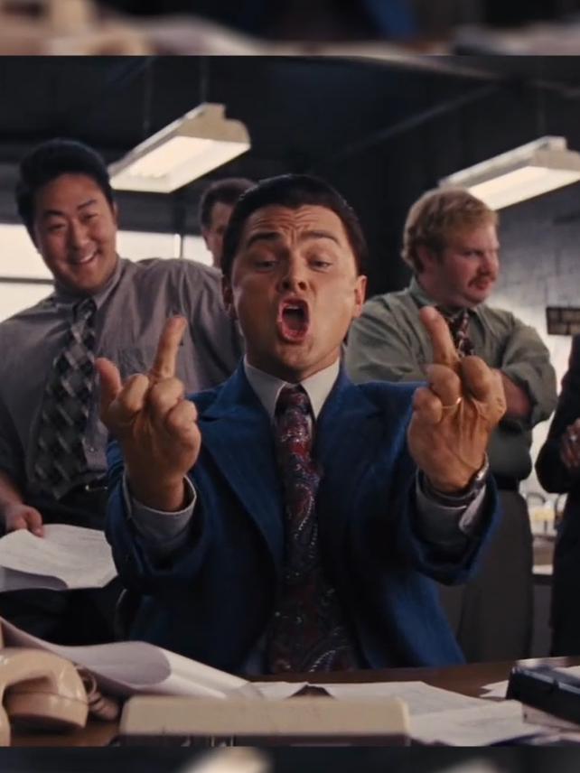 Wolf of the wall street call scene#wolfofwallstreet #moneytips #money #acting #leonardodicaprio #movieclips