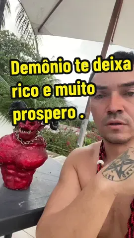 Demônio te deixa rico e muito prospero. #satan #lucifer #magia #demonio 