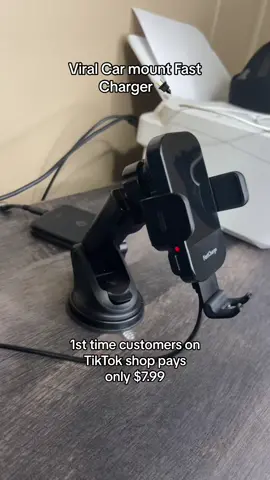 Dont miss out this charger is finally back in stock.. online these charges so over $25 but right now on TikTok shop pay only 15 bucks.. and if you are a first-time customer on TikTok shop or if you have coupons, you only pay $8.00 dollars.. wowww #15wfastchargingcarcharger #caraccessories #carcharger #phoneaccesories #phonemount #ttsacl #wirelesscharger #wirelessphonecharger 