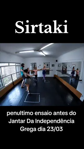 penÚltimo ensaio antes do jantar da independência grega no dia 23/03 #gteek #greekdance #grecia #dance #ballet #ensaio #apresentação 