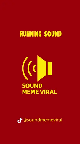 running sound #fypシ #viral #soundviral #soundefek #fyp 