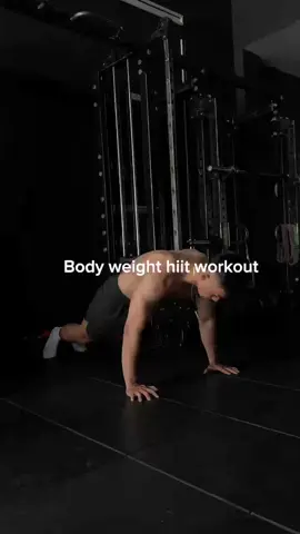 Body Weight Hiit Workout 💪🏻🔥____________________ #gym #gymfit #PTG #PT