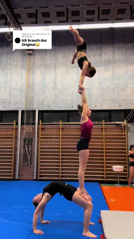 Risposta a @𝑴𝒂𝒕𝒉𝒊𝒍𝒅𝒂 here is the full video🌟#acrobatics #fail #gymnastics 