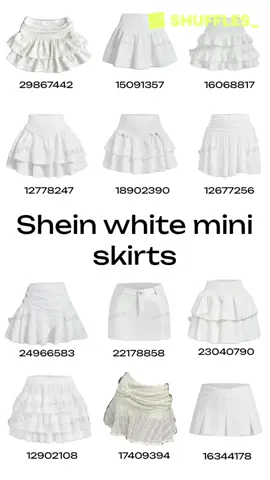 Comment ideas of what i should do next👗💍💋##shein #Summer #skirt #sheinskirts #cuteskirtsforcheap #whiteminiskirt 