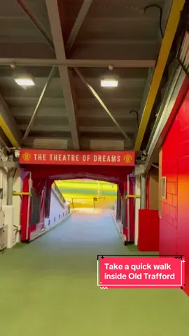 Let’s take a quick walk inside Old Trafford, where I show you the most special bit: The old tunnel that the players walked out of until 1993, named the Munich Tunnel in 2008 as a memorial on the 50th anniversary of the tragic Munich air disaster.  It’s the only remaininv part of the original 1910 construction of the stadium, which survived bombings during the Second World War…  #manchesterunited #mufc #manutd #football #Soccer #PremierLeague #fyp #fypシ #oldtrafford #footballtiktok 