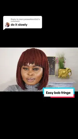 Replying to @mercywawallace560 easy step to follow bob braids  #bobbraids #fringebraiding #fringebraids #easybraids #easywig #diywig 