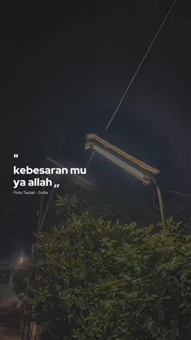 Pintu taubat - Zivilia🍂 #overlay #liriklagu #pintutaubat 