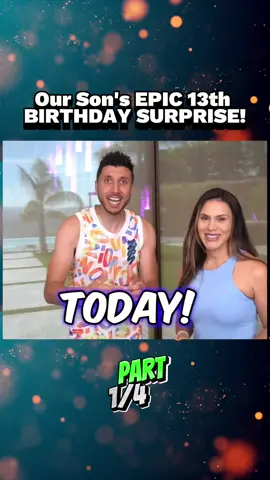 Our Son's EPIC BIRTHDAY SURPRISE! Part 1/4 #royalfamily #funny #viral #foryou 