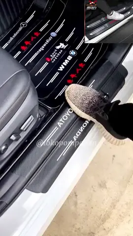 Promo!!! stiker pijakan kaki mobil terbaru #aksesorismobil #variasimobil #stikerpijakanmobil #stikermobil 