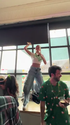 POV you said you were ganna keep it chill for saint patties day this year… whoopppps