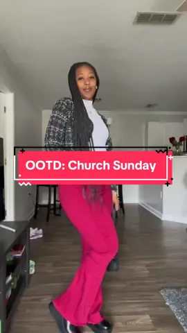 OOTD 🤩 ❤️Went to a new church today in the area & really enjoyed it!! #fyp #foryou #OOTD #churchgirl  