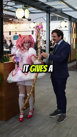 A real magic bow 🤩✨️ #madoka #madokamagica #madokamagicacosplay #coanimefest #coaf #coloradoanimefest #coanimefest2024 #anime #cosplay 