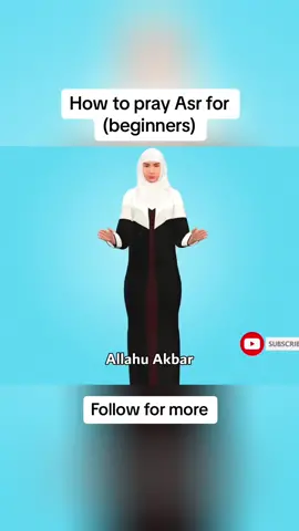 How to pray Asr #islam #asr #Ramadan #allah #viral #fyp #prayer 