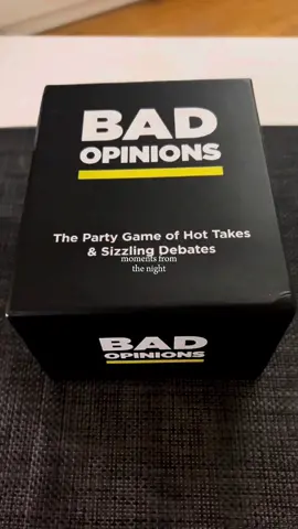 Super fun game to play on some down time!!  #gamenightideas #adultgamenight #badopinions #tiktok #viralproducts #TikTokShop #fyp #fypシ #parati 