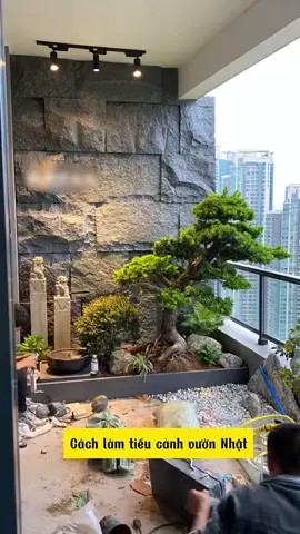 Sân vườn nhỏ thích hợp với ban công chung cư!