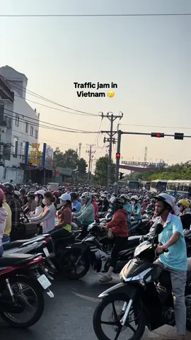 Guide told us Ho Chi Minh has 10 million inhabitants and 9 million scooters #saigon #vietnam #tiktoktravel #hochiminh #traffic #motorcycle #backpacking #pourtoi #solotravel #foryou #travellife #traveltips #traveltheworld 
