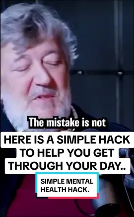 Stephen Fry’s tips on dealing with mental health #dailytips #OwnYourStory #EmpowerYourself #lifehacks #stevenbartlett #foryoupage #fyp #dothistoday #startnow #anxiety #depession #thetruth #stephenfry #mentalhealthmatters #itsokaytonotbeokay #mondays 