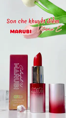 Son che khuyết điểm vitamin E MARUBI #xuhuongtiktok #unboxcunghong #hongugc #ugccreator 