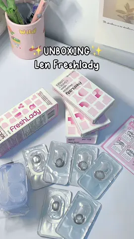 Len xinh lắm lun #review #unboxing #freshladyvn #xuhuong #foryou #unbox #lens #xh  