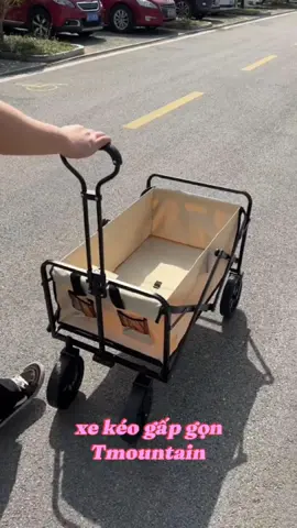 Xe kéo gấp gọn nhà tmountain #hashtag#xekeo #vutruongcaping #xekeodangoaigapgon#xuhuong