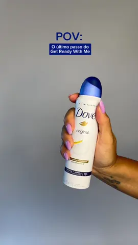 Responda nos comentários: você coloca a roupa e depois passa o desodorante OU passa o desodorante e coloca a roupa? ✨ #Dove #DoveBrasil #DesodoranteDove #GRWM #Fy #TikBeauty #BeautyTok #Estetica #PerfumeTok #Arrumesecomigo #GetReadyWithMe
