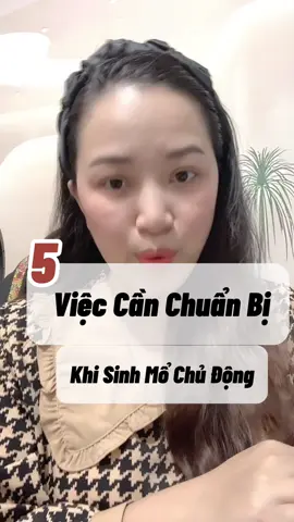 5 việc nên chuẩn bị trước khi sinh mổ chủ động #longervideos #mebimsua #sinhmochudong #xh #vtvcab 