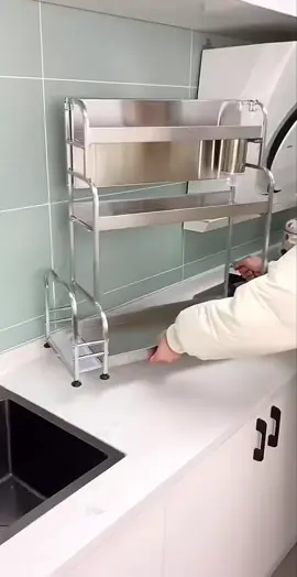 Kệ Gia Vị INOX#xuhuong #giadungtienich 