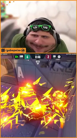 Esse é o fps tático da Riot #gabepeixe #loudgg #gabe #cortesgabepeixe #react #Valorant #mastermadrid 