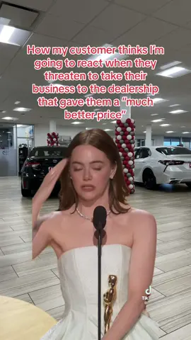 Please give me a second to gather myself #CapCut #carsaleswoman #carsales #carsalesman #dealership #salestok #dealershiplife #dealershiptiktok #sales #saleslife #saleshumor #salesman #dealershiphumor #saleswoman 